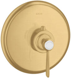 Hansgrohe Montreux falsík alatti termosztátos csaptelep 16823 000 (16823000), szálcsiszolt arany 16823250 (16823250)
