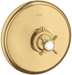Hansgrohe Montreux Highflow termosztát színkészlet, szálcsiszolt arany 16815250 (16815250)