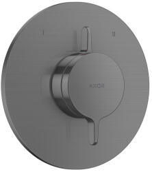 Hansgrohe One Rejtett csaptelep, 2 készülékhez, szálcsiszolt fekete króm 48415340 (48415340)