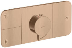 Hansgrohe One 3 funkciós rejtett termosztát modul, szálcsiszolt vörös arany 45713310 (45713310)