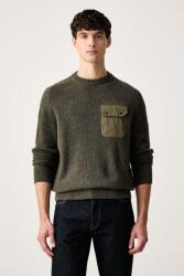 Barbour pulóver férfi gyapjú Stockham - zöld M