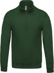 Kariban Vintage Hanorac KARIBAN VINTAGE K478 / cu fermoar 1/4 - verde pădure M (20K47807402)