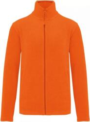 Kariban Falco mikro fleece dzseki, narancs, férfi