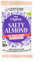 CHOKAY Ciocolată neagră bio cu migdale sărate 70 grame Chokay (MF51702)