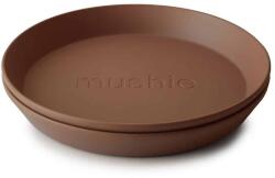 Mushie KEREK TÁNYÉRKA, 2DB Változat: caramel