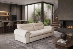 Sensa Design 4 személyes kanapé Sensa 245 cm bézs bouclé