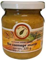 Bio Berta bio csemege mustár - 220 g