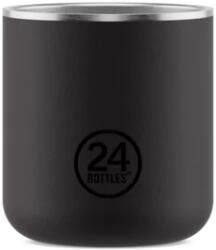 24Bottles 24 Bottles Casa Cup 220ml Rozsdamentes Acél Pohár Tuxedo Black (24B2454)