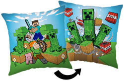 Minecraft Creeper Rush párna, díszpárna 40x40 cm (JFK043394) - ostore
