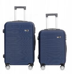 AGA Travel MR4695 Sötétkék utazó bőrönd szett (MR4695-Dark Blue)