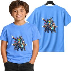 StukanDesign Gyerek Póló Unisex Kék Játék Roblox Robotok Játékosok [XL] 164cm