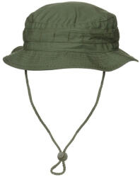MFH GB Bush pălărie Rip stop cu șnur, OD Green (10717B.M)