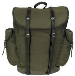 MFH BW rucsac de munte 30L cu popruhi din piele, oliv (30303B)