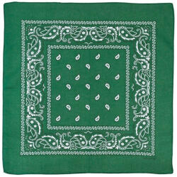 MFH bandană bumbac, OD green-black, aprox. 55 x 55 cm (16403B)