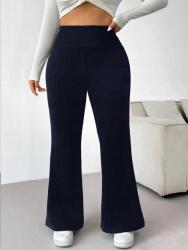 Shein Sötétkék Bélelt Nadrág 1OV S06__XXL