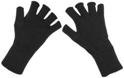 MFH mănuși tricotate fără degete, negre (15453A.S)