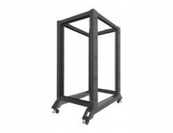 Lanberg Open Rack állvány Lanberg 22U 600x1000 fekete (OR01-6022-B)
