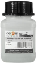 Origin Outdoors Cuboid sticlă cu gură largă, 250 ml, diametru gură 50 mm (070210)