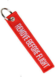 MILTEC breloc "REMOVE BEFORE FLIGHT", roșu (15901009)