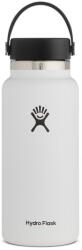 Hydro Flask 32 OZ Wide Mouth 2.0 Flex Cap termocană 946ml, alb (W32BTS110)