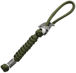 WARAGOD Spartan breloc paracord Nénar, verde (WAR0073041)