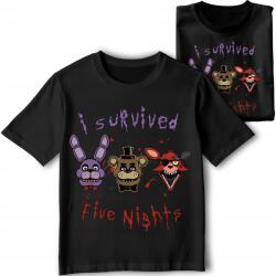 StukanDesign Gyerek Póló Fekete Fnaf Five Nights At Freddy's [2XS] 104