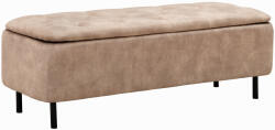 Invicta interior Comoda EN VOGUE 120 cm cu spatiu de depozitare, catifea bej (47656)