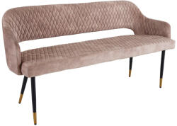 Invicta interior Banca PARIS 160 cm catifea gri-bej (43682)