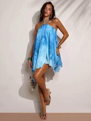 Shein Mini Ruha Nyitott Vállú Tie-dye Minta S09__L