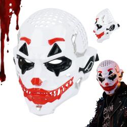  Bohóc jelmez Halloween maszk ijesztő bohóc, szellőzőnyílásokkal (Maska klauna horror BEDEE)