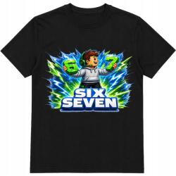 StukanDesign Gyerek Póló Fekete 67 Mem Six Seven Gamer Trend [2XS] 104