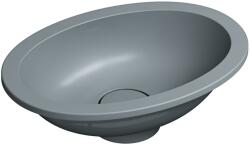 Omnires Shell M+ 38x25 cm matt ash gray (SHELL380UPAG)