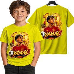 StukanDesign Gyerek Póló Unisex Sárga Spanyolország Lamine Yamal Mundial [M] 140cm