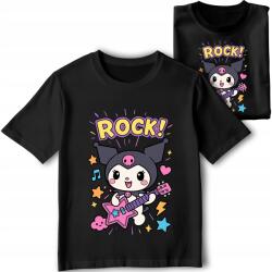 StukanDesign Gyerek Póló Fekete Kuromi Rock! [L] 152 cm