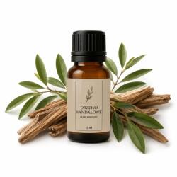  Szantálfa illóolaj Bio 10ml Naturo természetes aromaterápia (NATURO DRZEWO SANDAŁOWE 10ml)