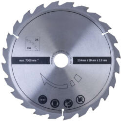 Scheppach TCT körfűrészlap 254x30x2, 8 mm, 24 fog, fához - HS 254, HM 110 MP, HM 100 T (4046664039853)