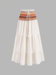 Shein Maxi Szoknya Mintás S09__S