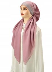 Shein Rózsaszín Hidzsáb Sál CVV S07__75X25CM