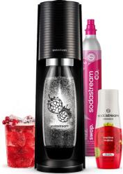 SodaStream Limitált kiadás Sodastream Terra Black Málna Zero Mpack (42008751)