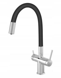 FERRO Novaservis Ferro Filtrata háromutas mosogatócsaptelep, króm BFT41B (5903738262816)