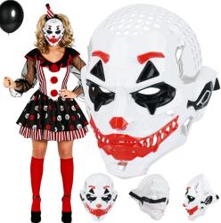  Bohóc maszk Halloweenre, Könnyű, Légáteresztő, 26cm (Maska)