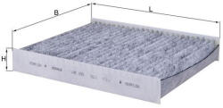  Mahle aktívszenes pollenszűrő LAK 293