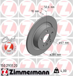  ZIMMERMANN féktárcsa 150.2931. 20