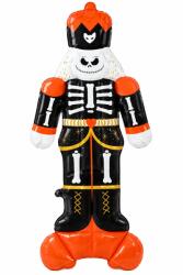  Fólia Léggömb Csontváz Katona Halloween 125 cm Függő Dekoráció Nagy