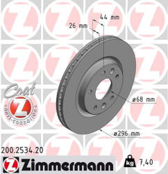 ZIMMERMANN féktárcsa 200.2534. 20