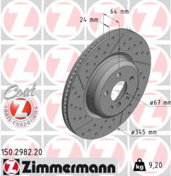  ZIMMERMANN féktárcsa 150.2982. 20