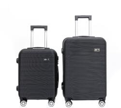 AGA Utazó Bőrönd Szett MR4695 Fekete (MR4695-Black)