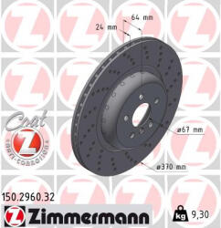  ZIMMERMANN féktárcsa 150.2960. 32