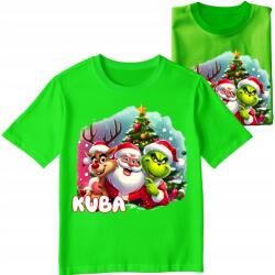 StukanDesign Póló Mikulás Grincs Név [xs] 116cm