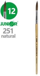JUNIOR Kerek Ecset No. 12" 251 Natúr